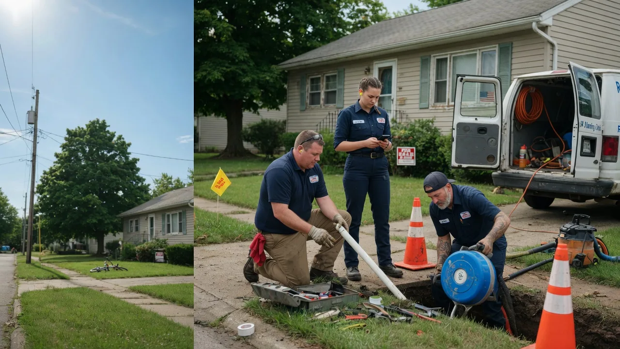 Sewer Line Repair in Secor, IL near me